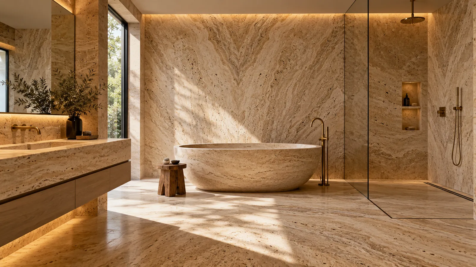 Bathroom design and renovation in Warsaw — visualisation
